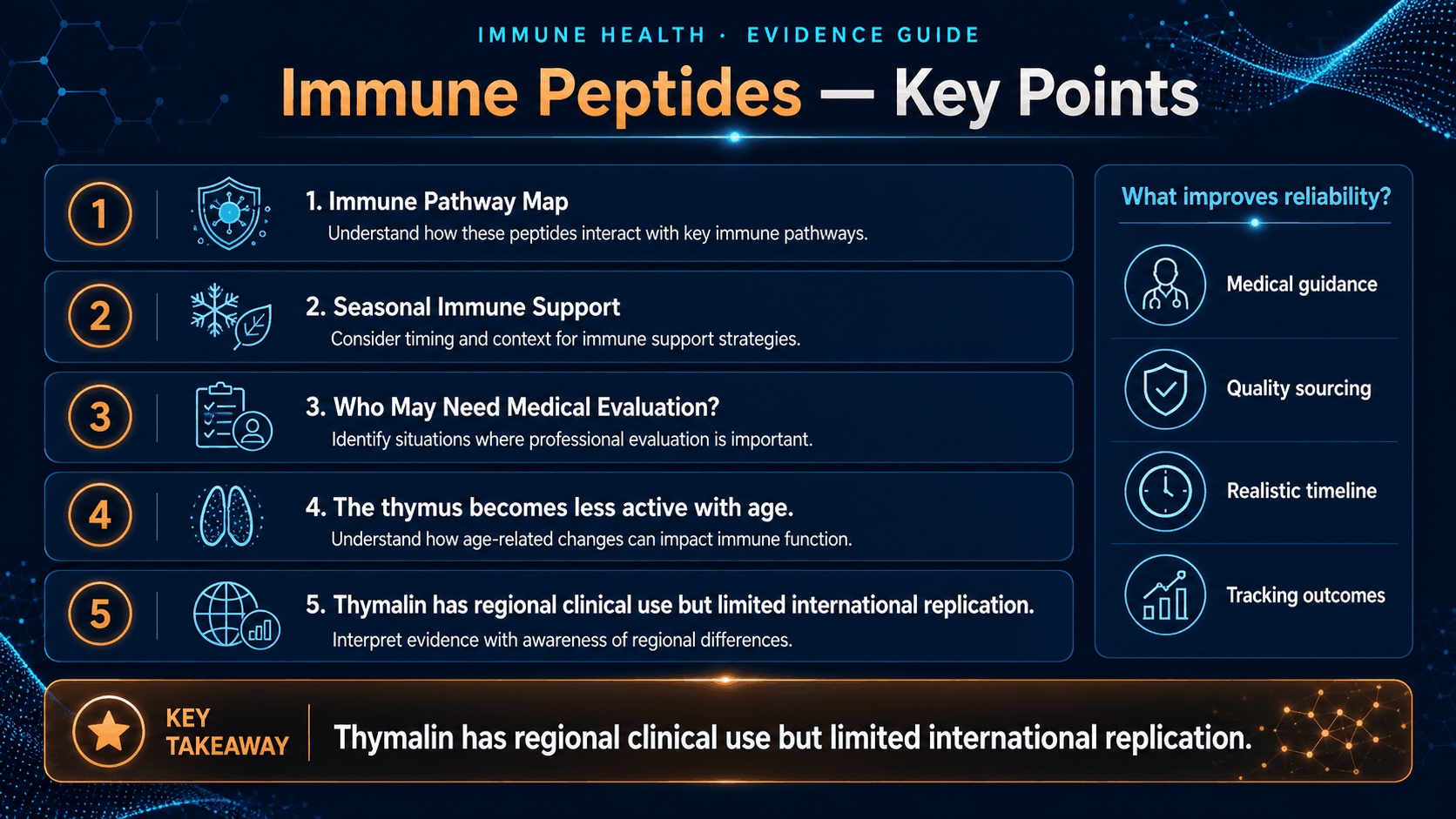 Immune Peptides: Thymalin, Thymosin Alpha-1, and BPC-157 — image 2