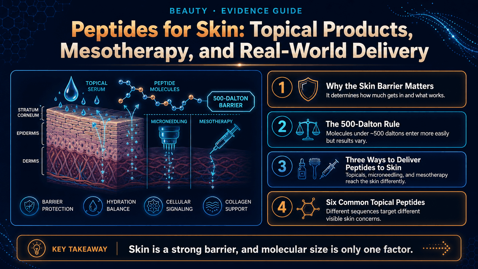 Peptides for Skin: Topical Products, Mesotherapy, and Real-World Delivery — image 1