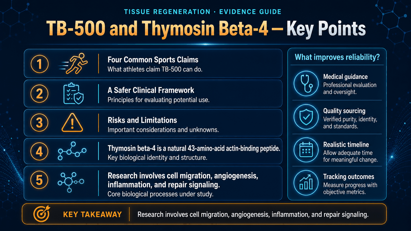 TB-500 and Thymosin Beta-4: Regeneration, Healing, and Sports Claims — image 2