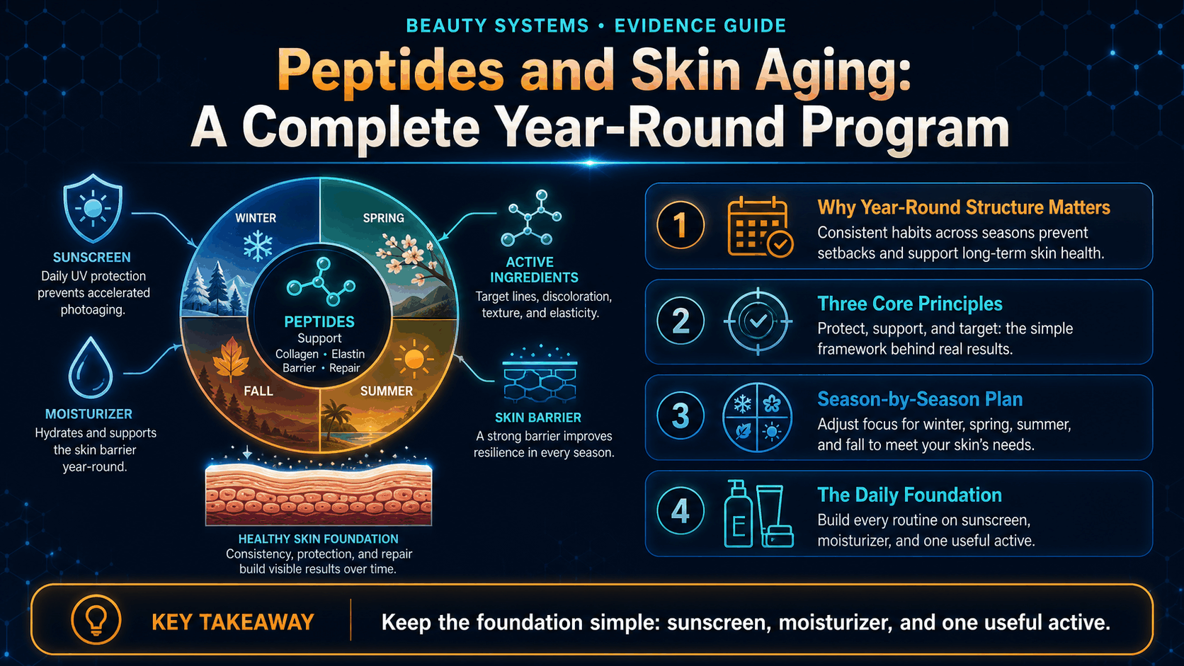 Peptides and Skin Aging: A Complete Year-Round Program — image 1