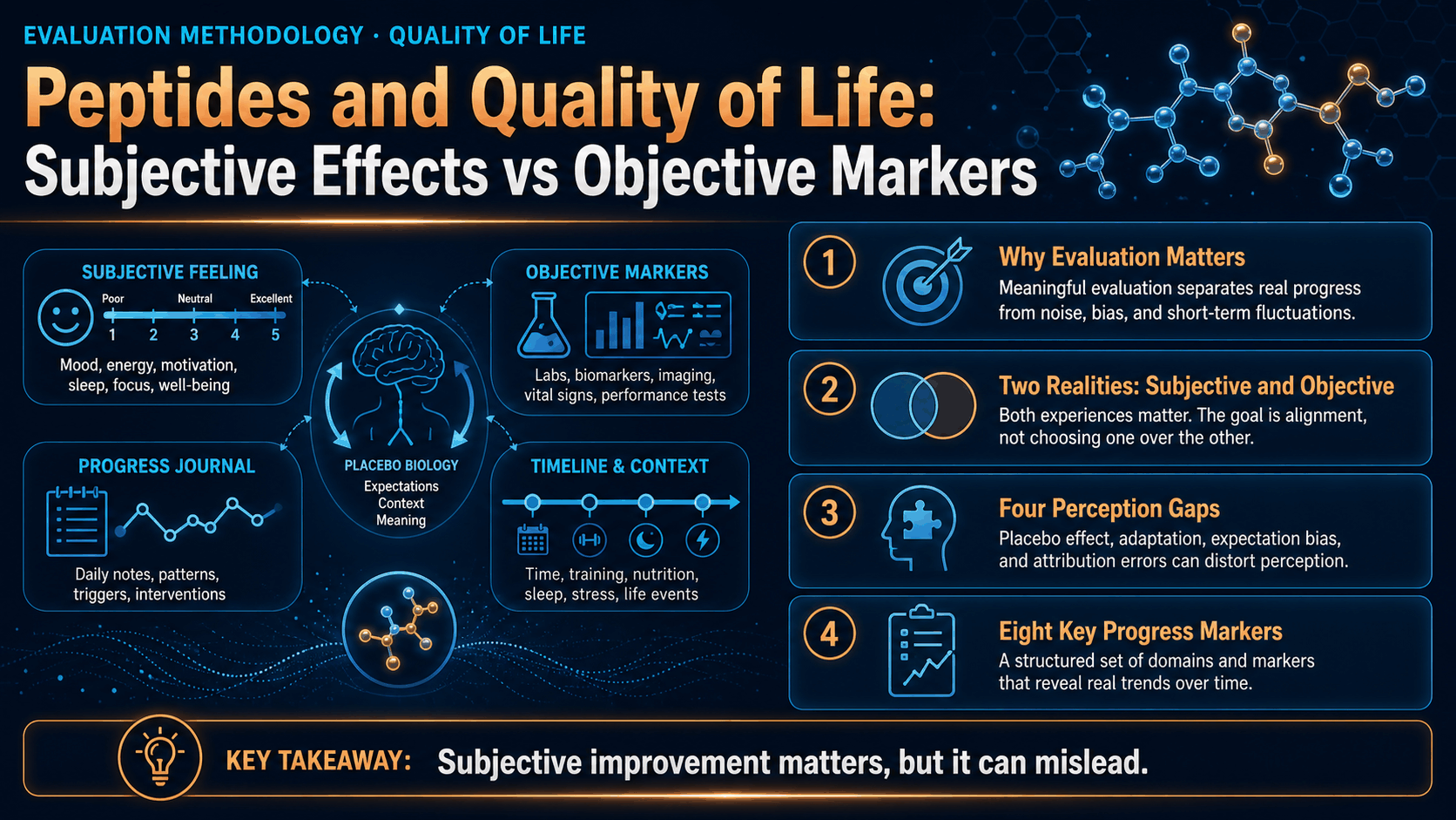 Peptides and Quality of Life: Subjective Effects vs Objective Markers — image 1