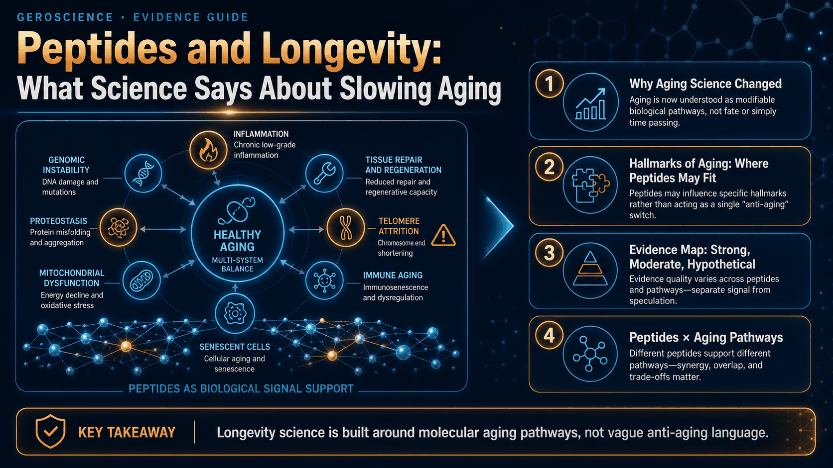 Peptides and Longevity: What Science Says About Slowing Aging — image 1
