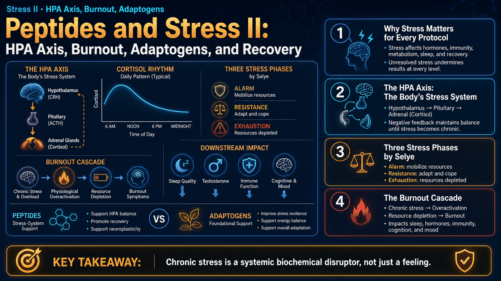 Peptides and Stress II: HPA Axis, Burnout, Adaptogens, and Recovery — image 1