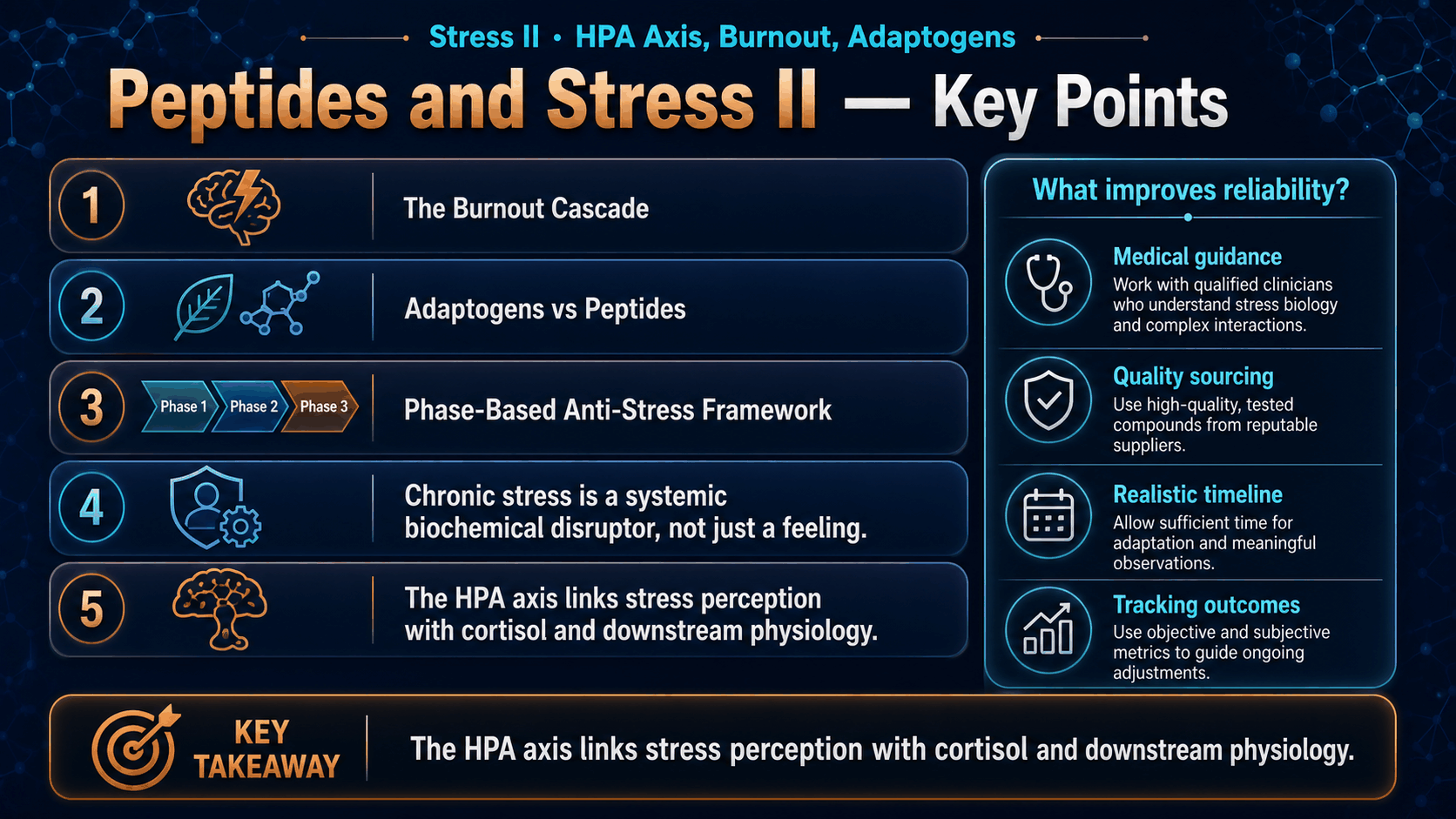 Peptides and Stress II: HPA Axis, Burnout, Adaptogens, and Recovery — image 2