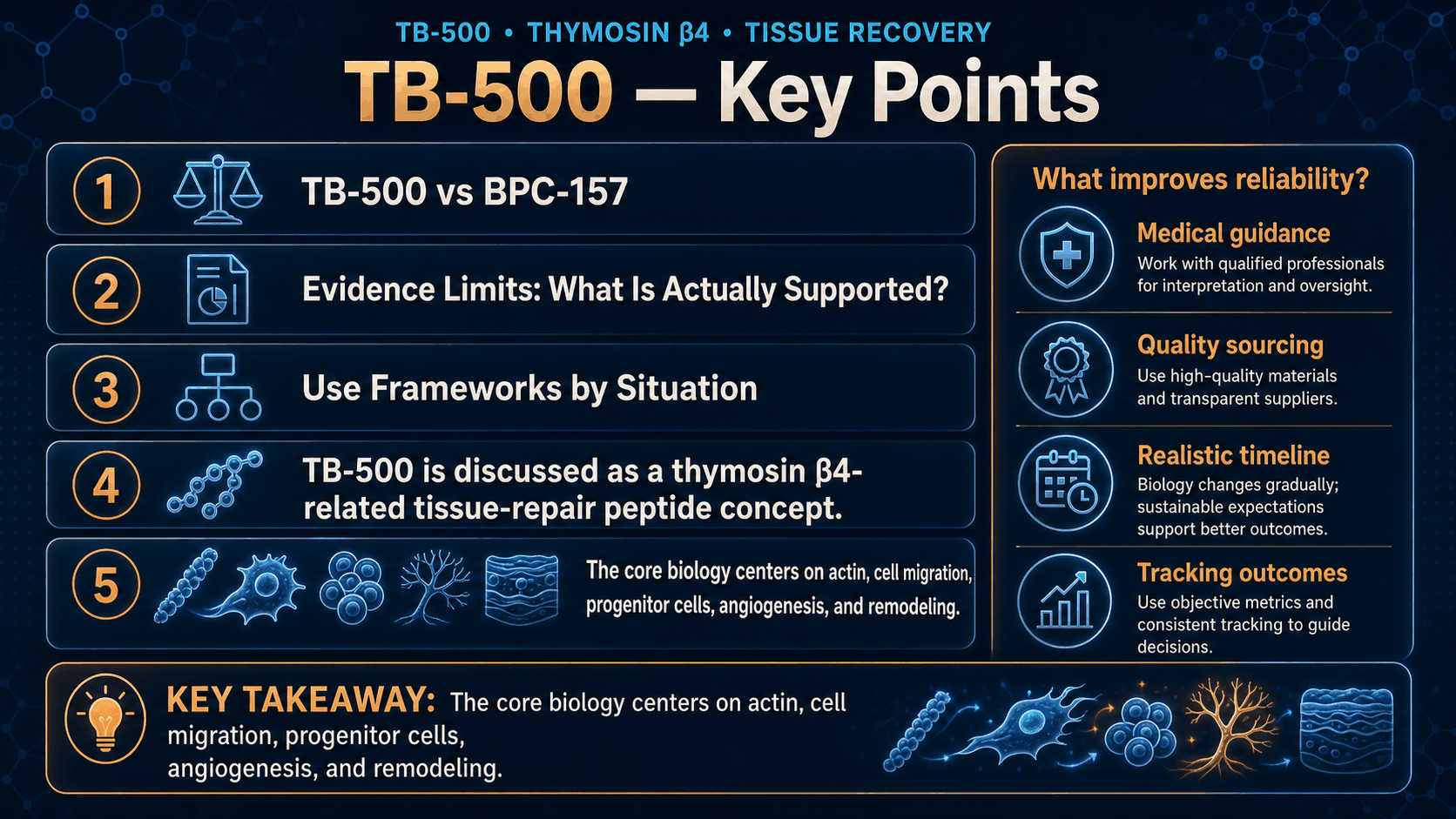 TB-500: Thymosin β4, Actin, Tissue Repair, and Regeneration Biology — image 2