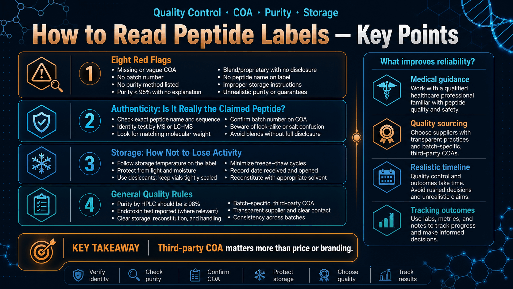 How to Read Peptide Labels: COA, Purity, Authenticity, and Storage — image 2