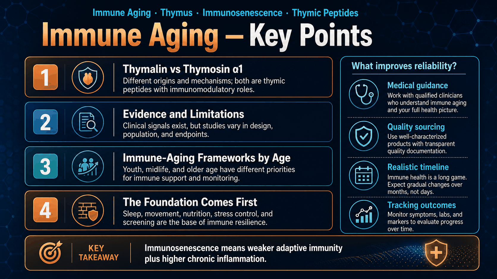 Immune Aging: Thymus, Thymalin, and Restoring Immune Reserve — image 2