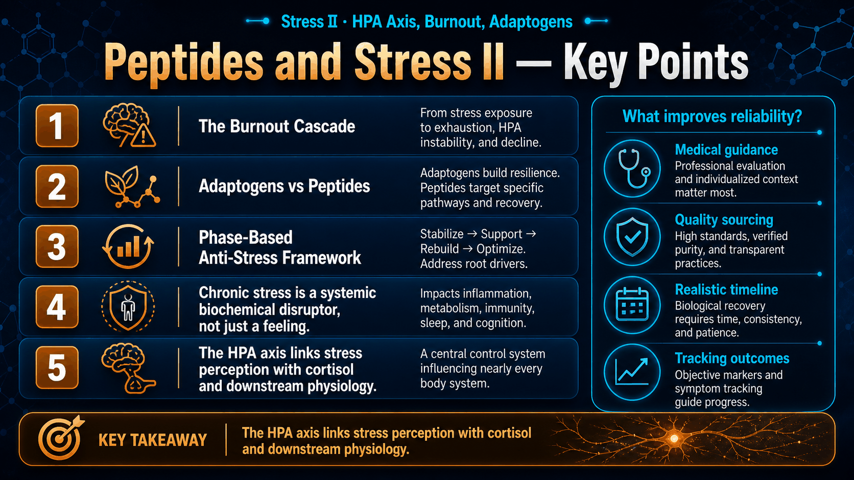 Peptides and Stress II: HPA Axis, Burnout, Adaptogens, and Recovery — image 2