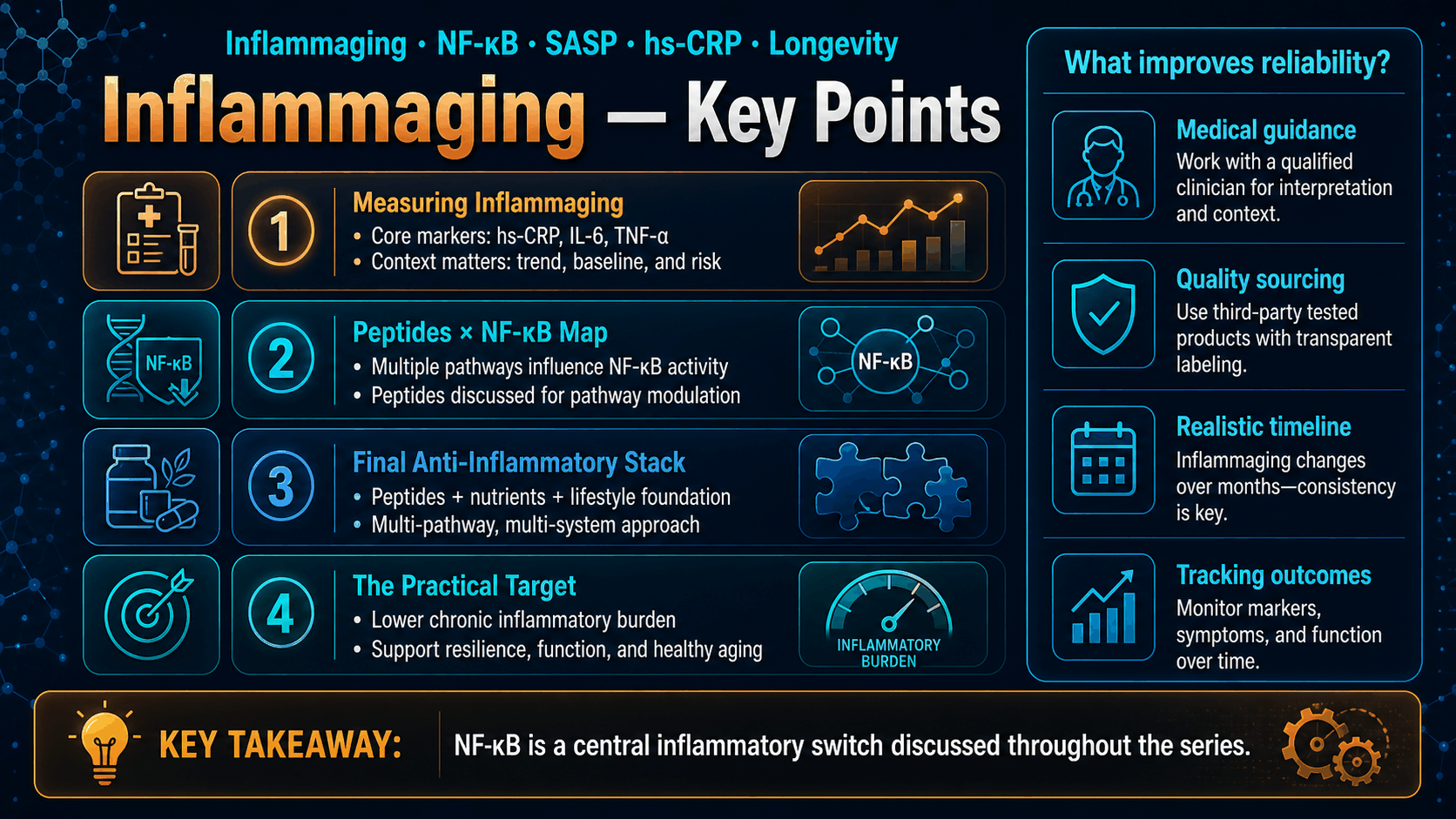 Inflammaging: Chronic Inflammation, NF‑κB, and Longevity — image 2